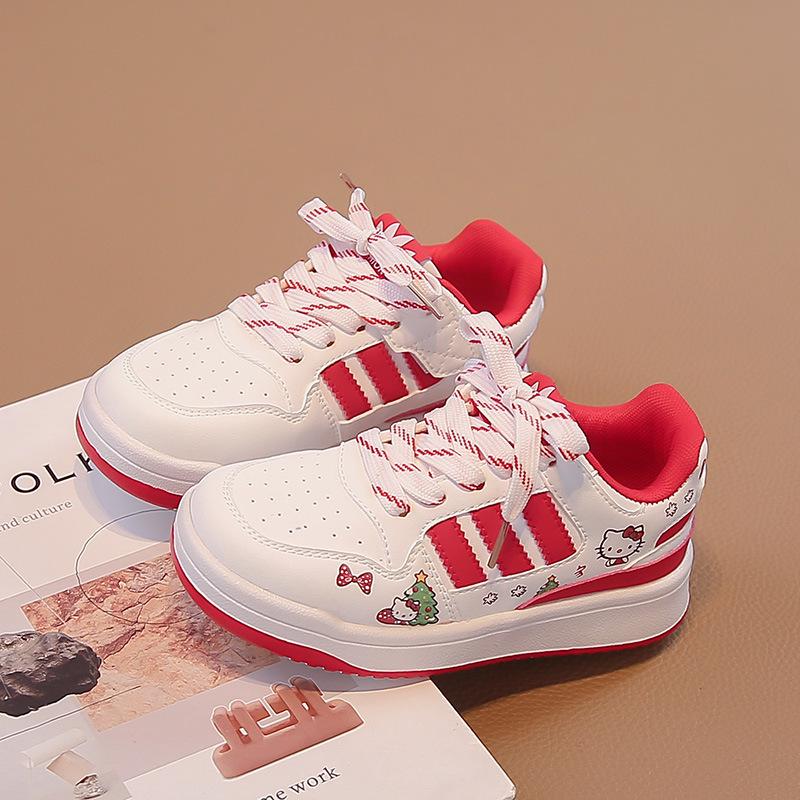 2026 Spring Kids' Low-Top Leather Sports Shoes - Non-Slip Soft Sole, Lightweight Design for Boys & Girls