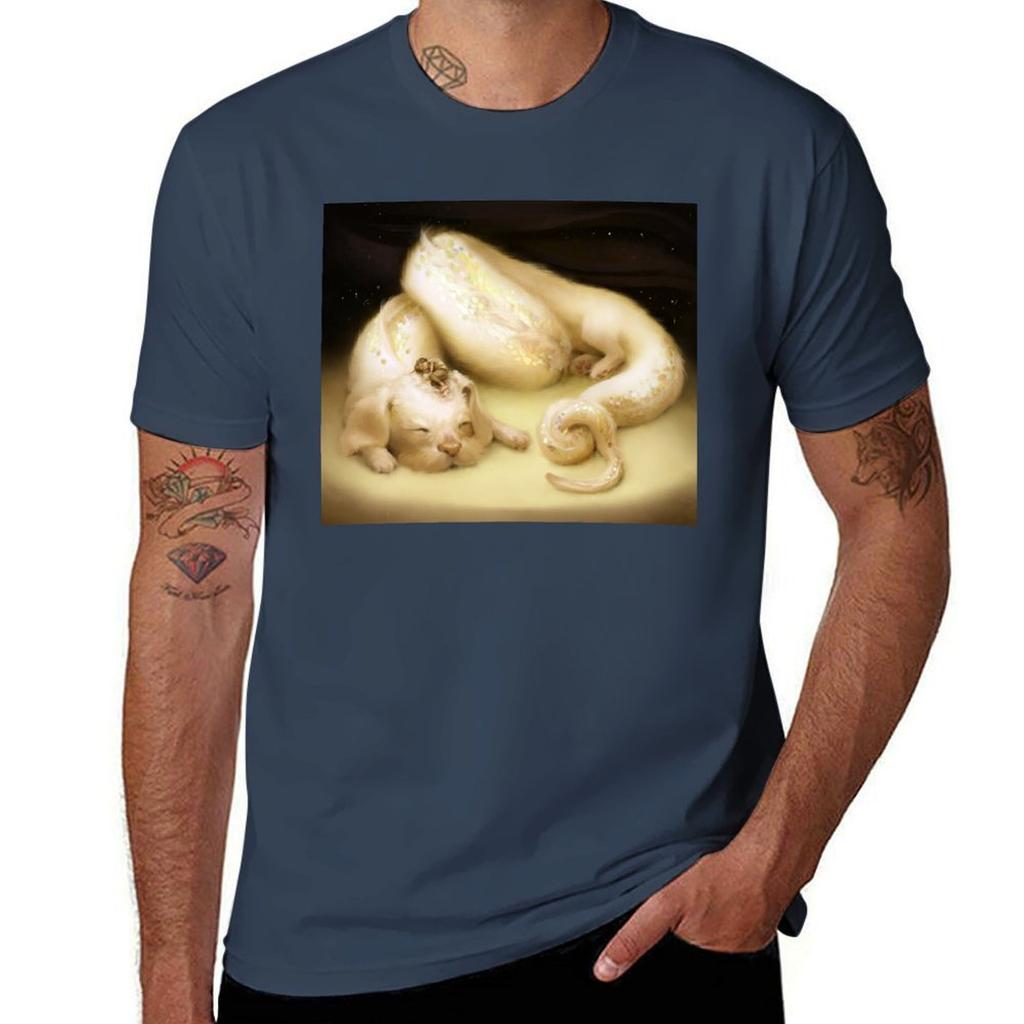 Sleeping Dragon TShirt Trend Art Print TShirt