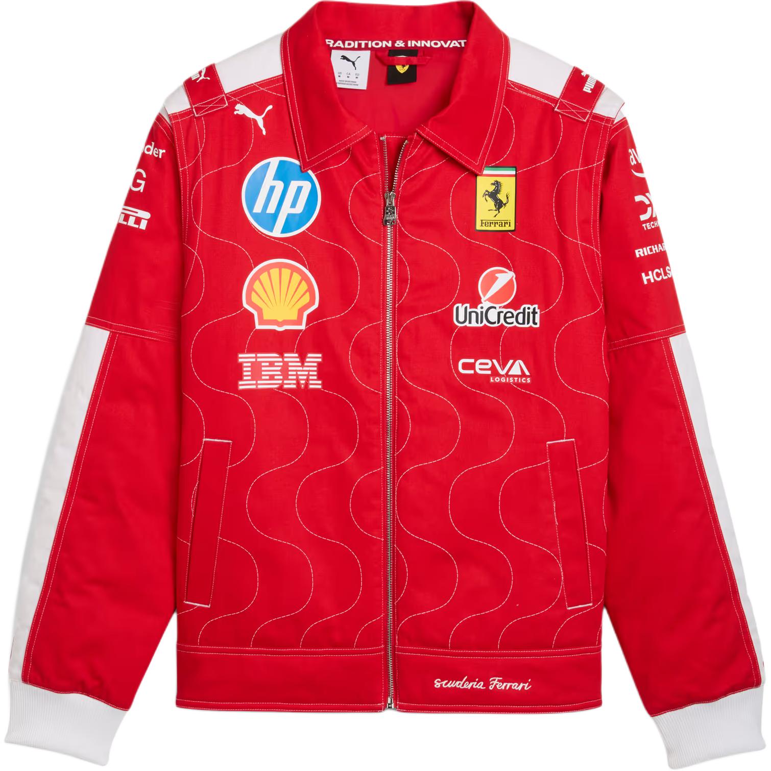 

New PUMA Scuderia Ferrari FW25 Jacket Men s 713708-01 XS