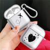Case For Airpods Pro3 1 4 2 3 Pro2 Pro Clear Earphone Cases Cover Love Airplane Art