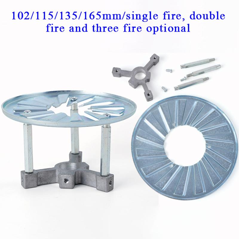High Quality Stainless Steel Air Swirler For Waste Oil Burners Part Flame Stabilizer Disc Ring For Combustion Machine