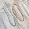Nuovo Ciondolo Vintage 100% Puro Argento Sterling 925 Pavé Zirconia AAA Perline Rotonde Collane Per Donne Gioielli da Matrimonio di Lusso