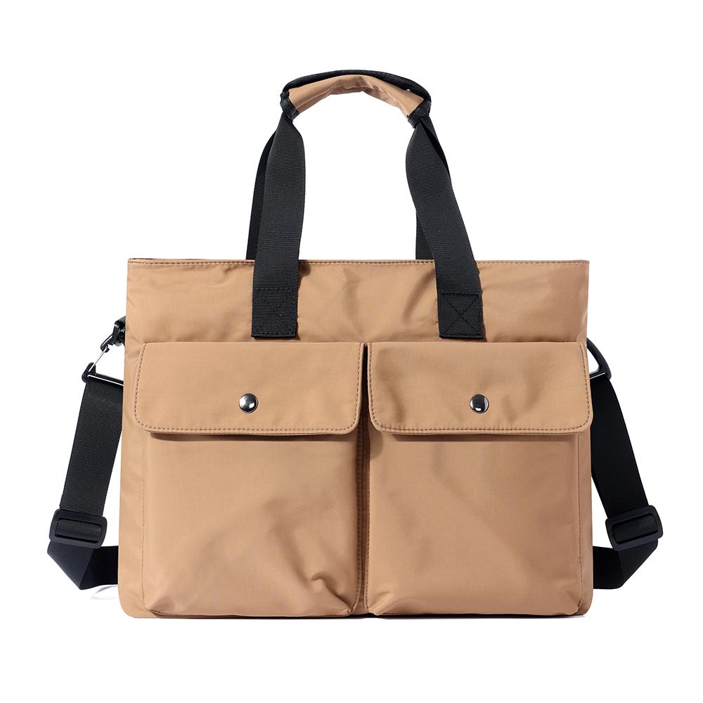 Large Capacity Tote Bag Fashionable Simplistic Single Shoulder Commuter Bag Casual Travel Nylon Men's Crossbody Bag