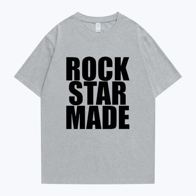

Футболка с графическим принтом Rock Star Made, рэп-мерч 2025, мерч с музыкального концерта, футболка с принтом Opium, мужская и женская футболка, повседневная одежда 4XL