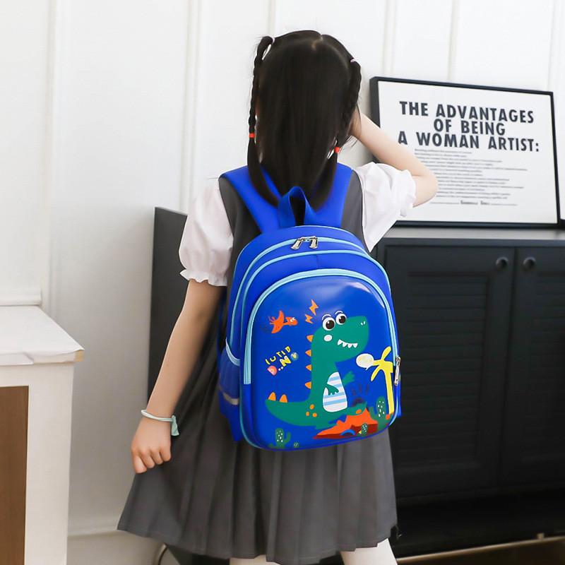Adorable Cartoon Dinosaur Children Backpack Lightweight Boys Girls Kindergarten Bag