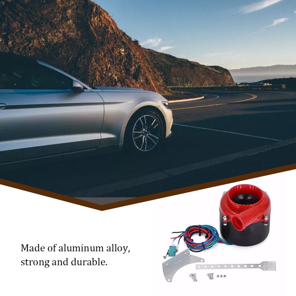 Car Electronic Fake Dump Replacement Vehicle Turbos Blow Off Hooter Valve Analog Sound Simulator Automotive Automobile