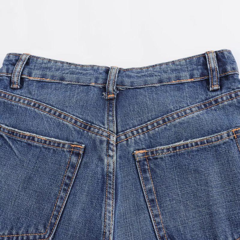 Araltay New Arrival Women's Clothing Fashion Style Fashion All-Match Simple High Waist Casual Denim Shorts 8727207