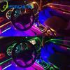 El Wire Blue interior Car LED strip Lights 1/3/5M Neon Wire DC12V for Automotive Car Interior Decor Sewing Edge Car LED Strip