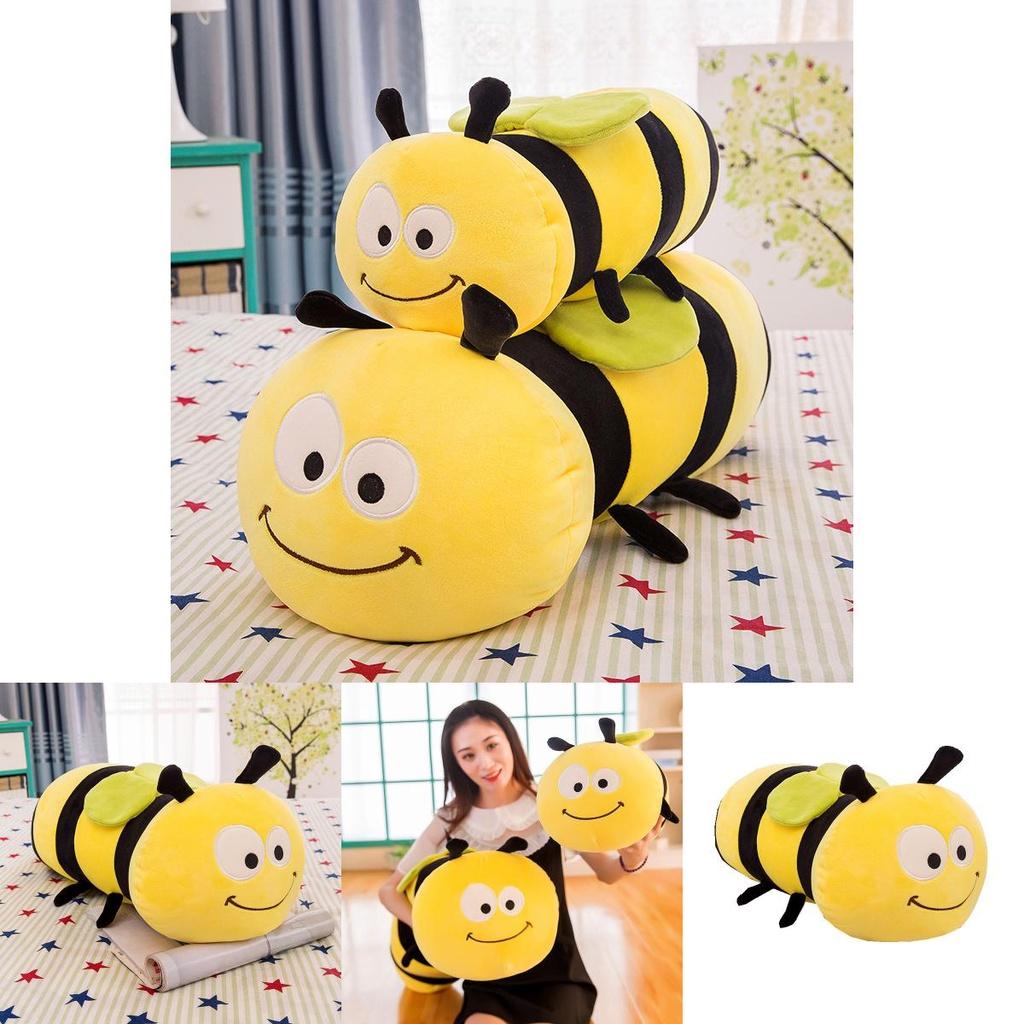 Cute Plush Bee Toy For Girls Soft And Fluffy Stuffed Animal Doll Perfect Bedtime Companion And Birthday Gift Characters)