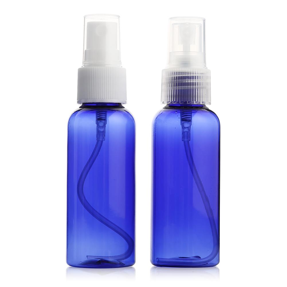 2x 50ml Mini Refillable Spray Bottles Cosmetics Liquid Perfume