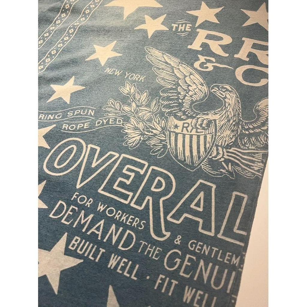 Used RRL Double R L Henley Neck T-shirt M