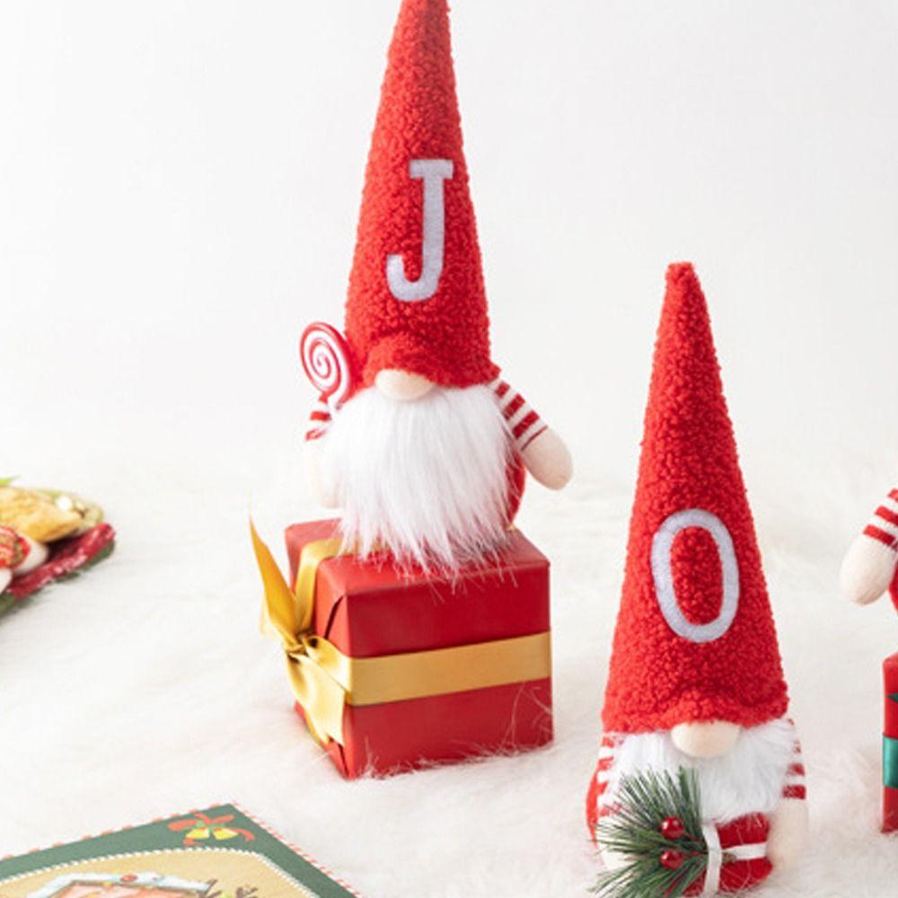 3 Pcs Cute Christmas Rudolf Doll Cartoon Merry Christmas Decoration  Party Favors