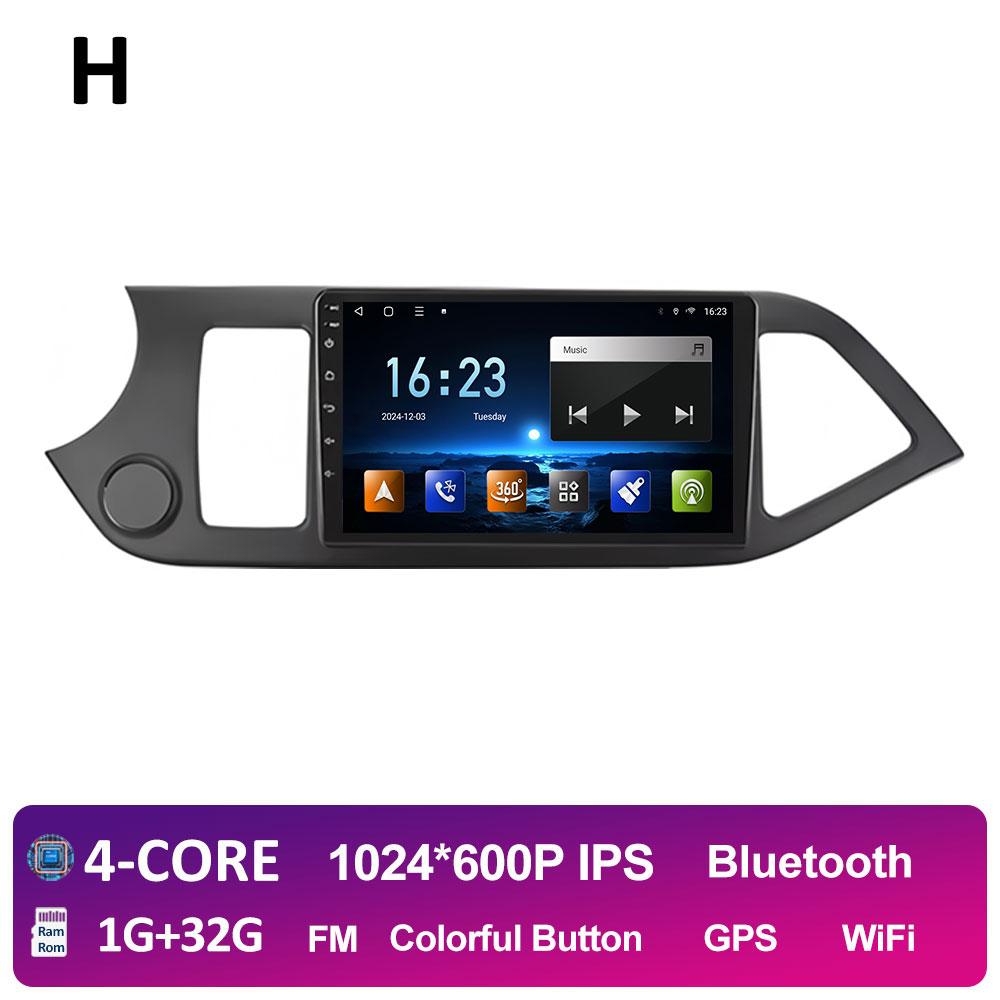 

Автомобильный видеоплеер для KIA PICANTO Morning 2011 2012 2013 2014 2015 2016 Android 14 Wireless Carplay DSP Stereo WIFI 4G Головное устройство