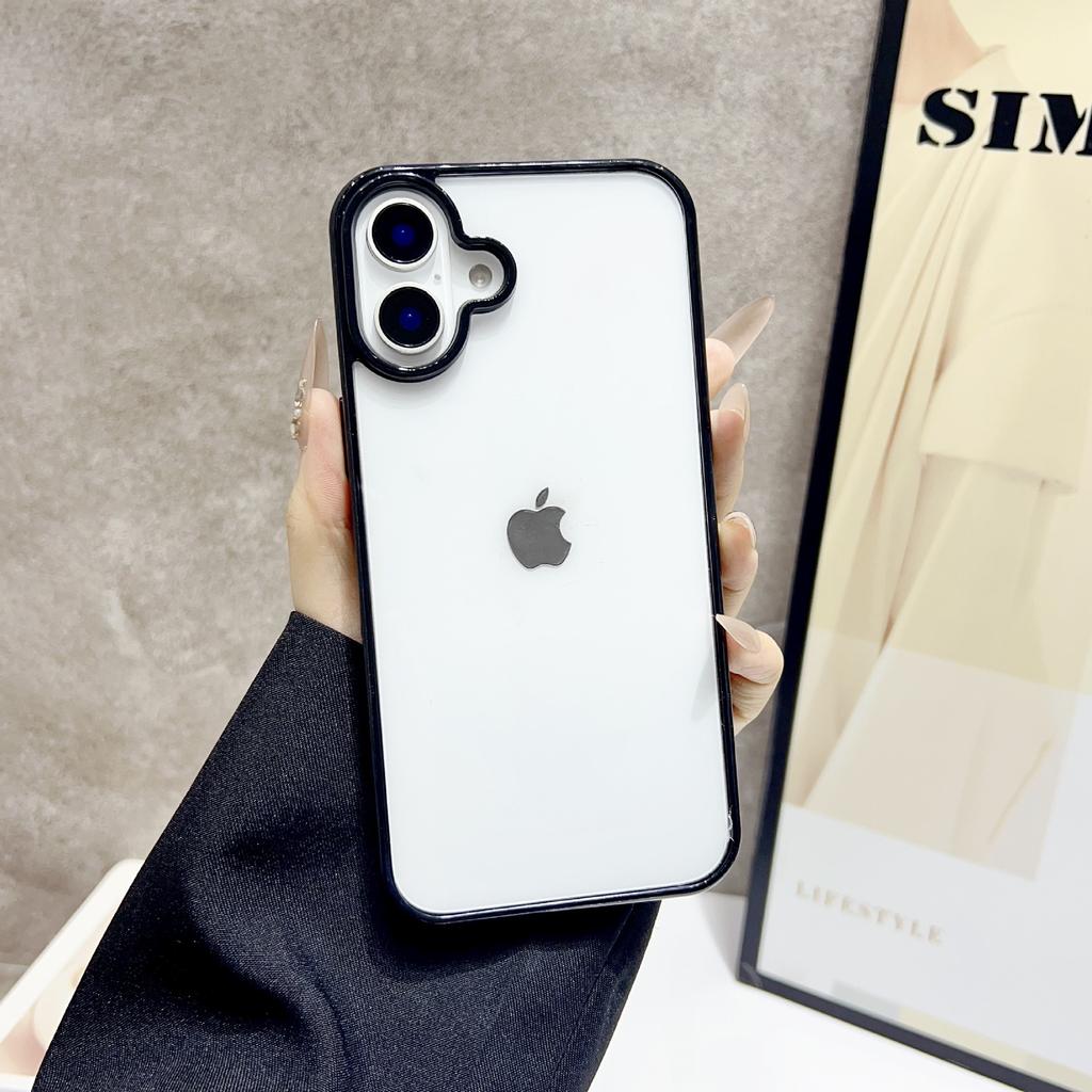 New Model Suitable for IPhone16pro Full inclusive Acrylic Two in one 16E Mobile Phone Case Apple 16 Protective Case 14pm