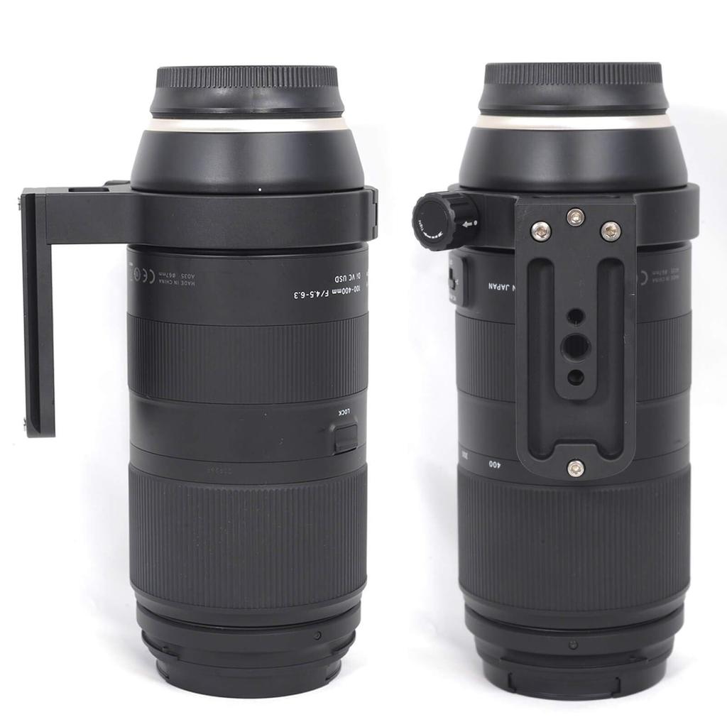 iShoot Tripod Mount Designed for the Tamron Di VC USD This tripod mount support bracket features an quick release plate at the compatible with type