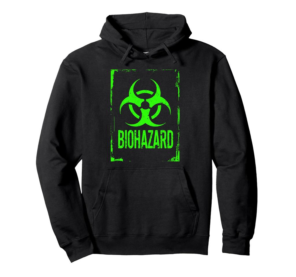 Biohazard Sign Ironic Last Minute Halloween Costume T-Shirt Hoodie