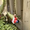 Cute Resin Gnome Pendant for Hanging Cup, Flower Pot, and Home Decor,Flower Pot Landscape Decoration, Outdoor Garden Decora