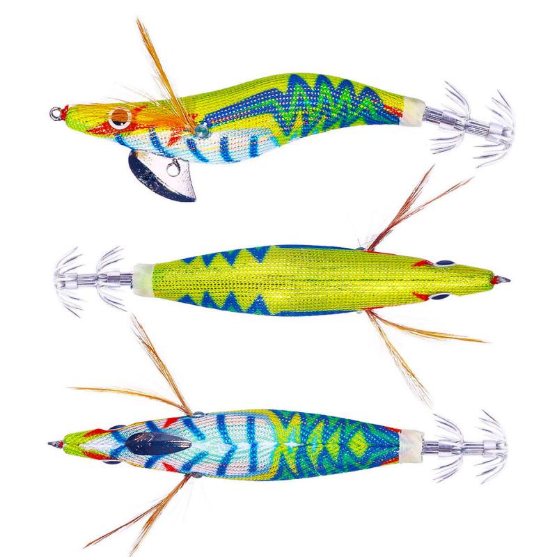 Luminous Bionic Lure Bait5No. 2 Putter10cm13gElectroplated Flashing Fake Bait Octopus Squid Boxed High Simulation