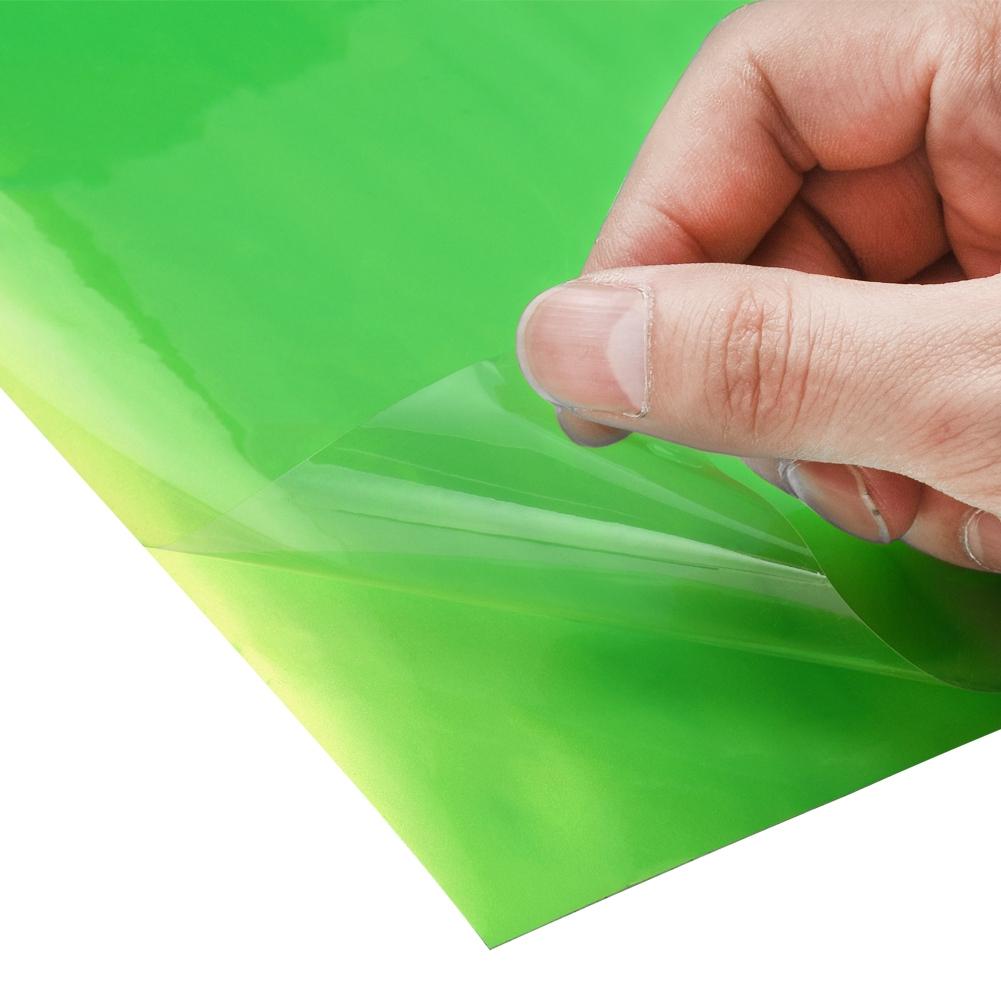 60cmX152cm Pearlescent Apple Green Twin Colors Vinyl Wraps Sheet Glossy Film Stickers Motorcycle Car Styling Decals Film Roll