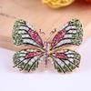 Butterfly Brooch Pin Gold Women Dress Wedding Bridal Brooch Pin