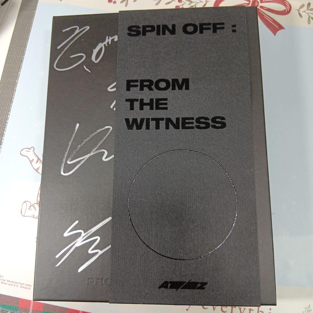 

[USED] ATEEZ Promo Album Not for Sale Signed Spin Off From