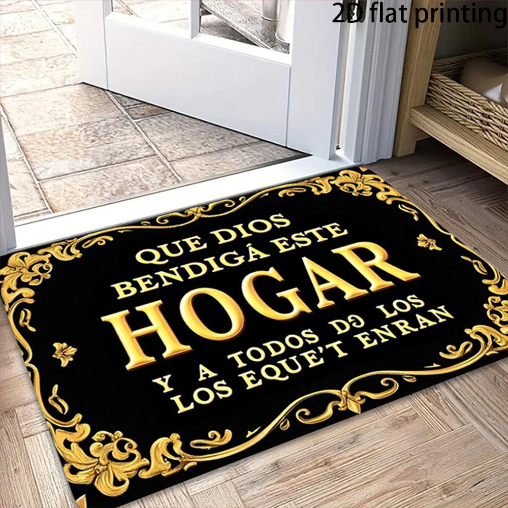 

2D FLAT/1pc Funny Welcome Door Mats For Home ,Suitable for indoor and outdoor doorways, door mats for decoration. 40cm x 60cm