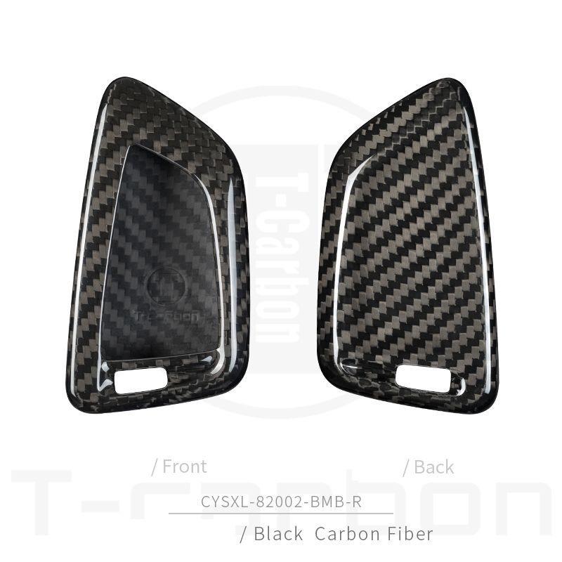 Interior Mouldings Real carbon fiber Car Remote Key Cover CaseShell For BMW F15 F16 F48 G30 F85 G11 X1 X5 X6 M 2018 X1 X3 X4 X5