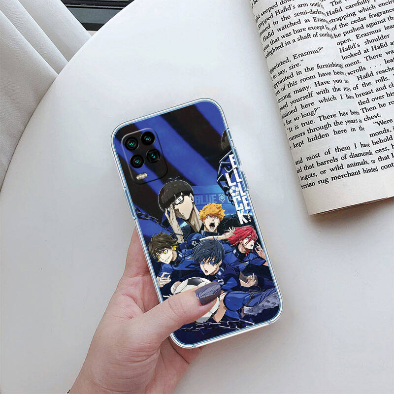 MH58 Football Blue Lock Case for Motorola E7 G6 G7 G8 G9 Plus Power Play G10 G20 G04 E30 E40 E22 E20 E13 E15 G22 G23 G05 G75 G35 G55