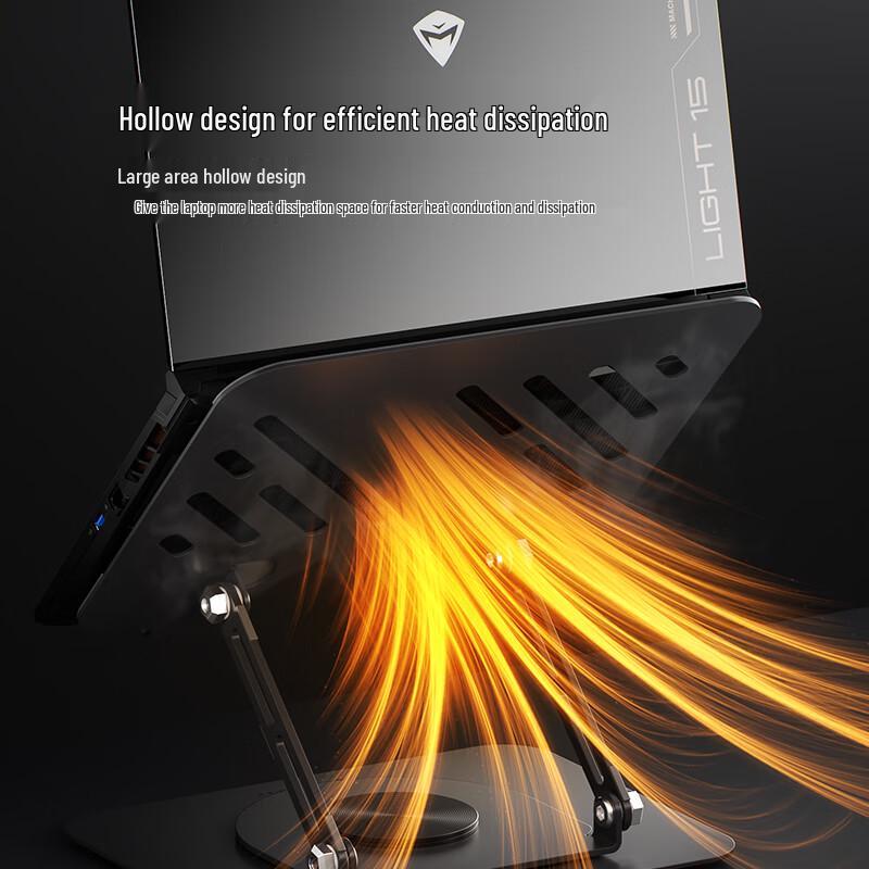 MACHENIKE R3 Series 360° Rotating Laptop Stand with Cooling