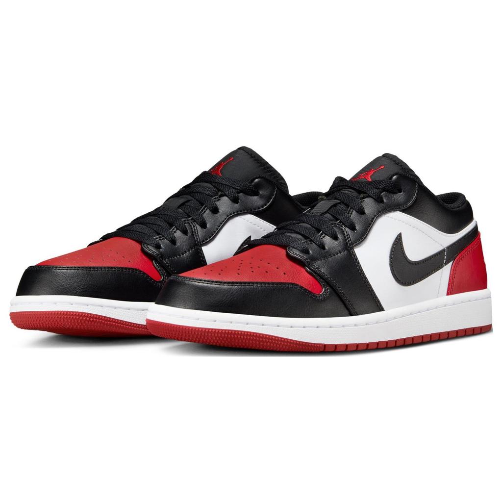 Air Jordan 1 Low 'Bred Toe' Men's 553558-161