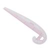 58cm 6501 Curved Ruler High Accuracy Transparent Body Plastic Curved Ruler Sewing for Sewing
