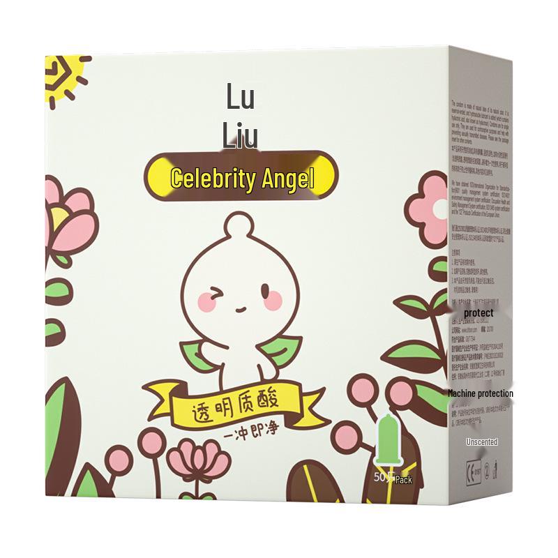 Mingliu Ultra Thin Long-Lasting Dotted Condoms with Hyaluronic Acid - 10 Pack