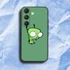 I-InvaderS Z-Zim G-Gir Phone Case For Samsung S 25,24,23,22,30,21,10,9,Ultra,Plus,Lite,FE,4,5G Black Soft Case