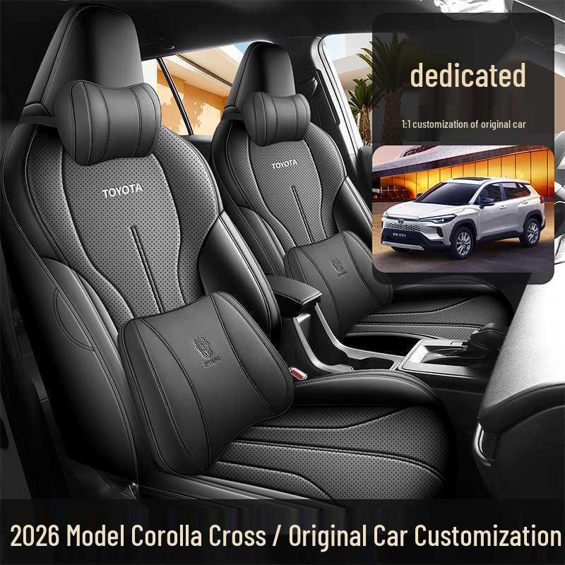 Toyota Corolla 2026 Full Surround Leather Seat Cover - All-Season Cushion