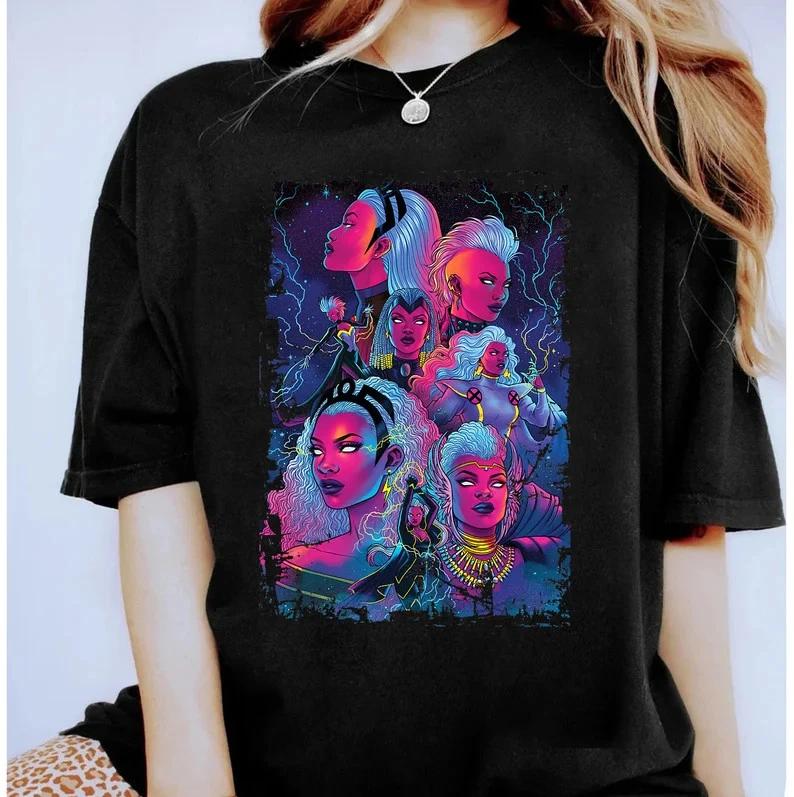 XUnisex Storm Of Past And Present Distressed Poster TShirt S
