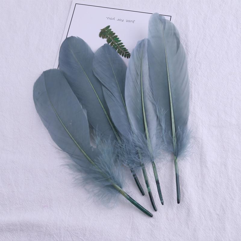 50Pcs28 Color Diy Feather Hard Big Floating Feather Wedding Dress Children Handmade Decoration Materials