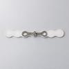 Clothing Fastener Easy-to-Attach Hook-and-Loop Clasp with Embossed