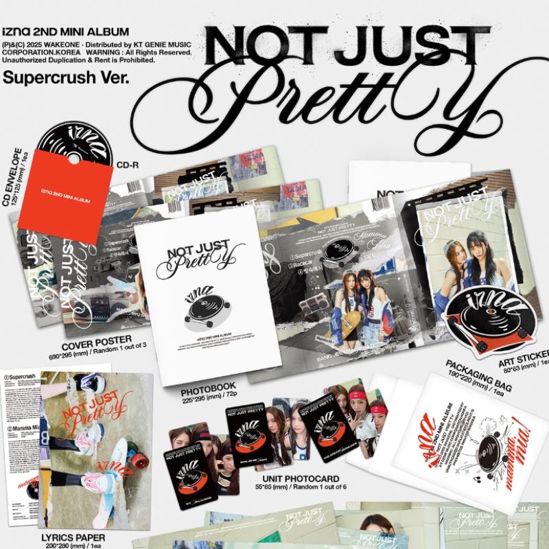 Izna   Not Just Pretty   Mini Album 2nd  Posterbook Ver. 