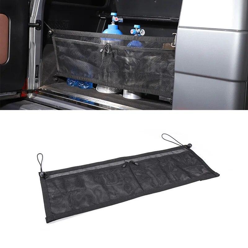 Webbing Black Car Rear Trunk Boot Organizer Pocket storage net pocket For Mercedes Benz G Class W463 2004-2018 Auto Accessories