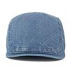 Washed Denim Cap Men British Beret Women Forward Cap Paintsman Hat Newsboy Cap