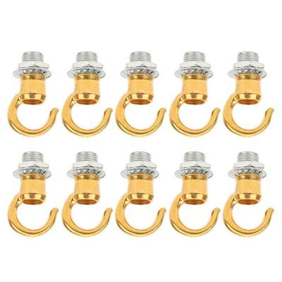10PCS Zinc Alloy Opening Lantern Chandelier Hanging Ring Hook Light DIY Decoration