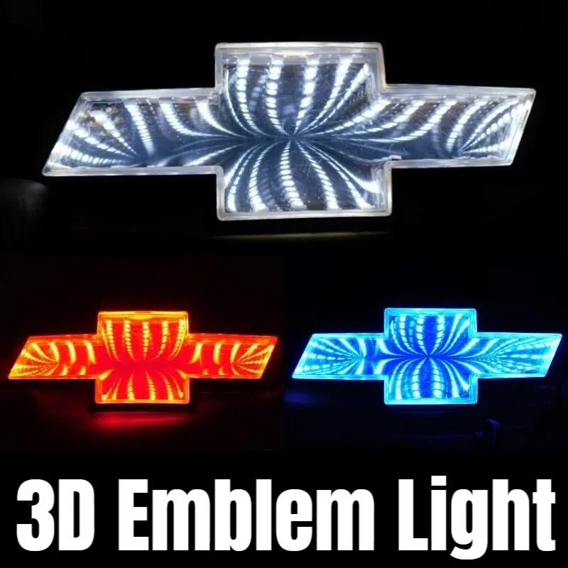 20X 7.2cm LED Car Rear Trunk Logo Emblem Sticker Light for Chevrolet Lacetti Sail Aveo Cruze Malibu Orlando Captiva Optra Trax