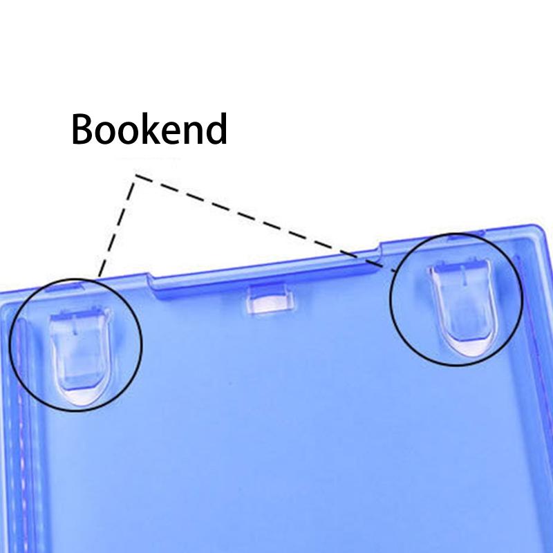 Blue CD Single Double Discs Storage Bracket Holder for  Games Disk Cover for Case Discs Storage Accessories