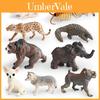 Wolves Leopards Wildlife Pvc Animal Model With Realistic Design For Educational Play And Collecting
