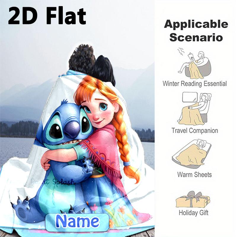 Lilo Stitch Blanket Suitable All Seasons Soft Comfortable Sofa Office Home Blanket Holiday Birthday Gift Blanket Soft Comfortable Home Deco Blanket