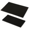 Bar Mat Rubber Anti-slip PVC Coffee Bar Mats Cup Mat Waterproof Heat Resistant Durable Drain Mat for Home Bar Cafe