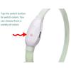 Lightweight USB Rechargeable Collar for Large Medium and Small Dogs, Glowing Dog Collar, 9 Flashing Modes, Soft Silicone Glowing