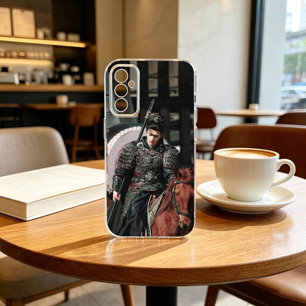 Pursuit of Jade ZHANG LING HE Phone Case Transparent Silicone Soft For SamsungA10,12,20,21S,30,31,40,50,51,52,70,71