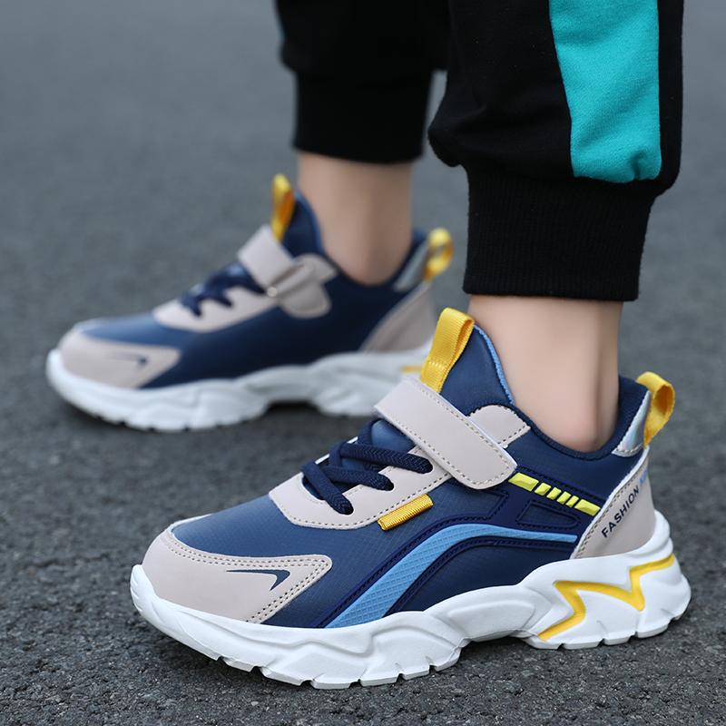 Dziecięce buty na co dzień Unisex lekkie buty studenckie do biegania skórzane buty sportowe dziecięce chłopięce rekreacyjne tenisówki