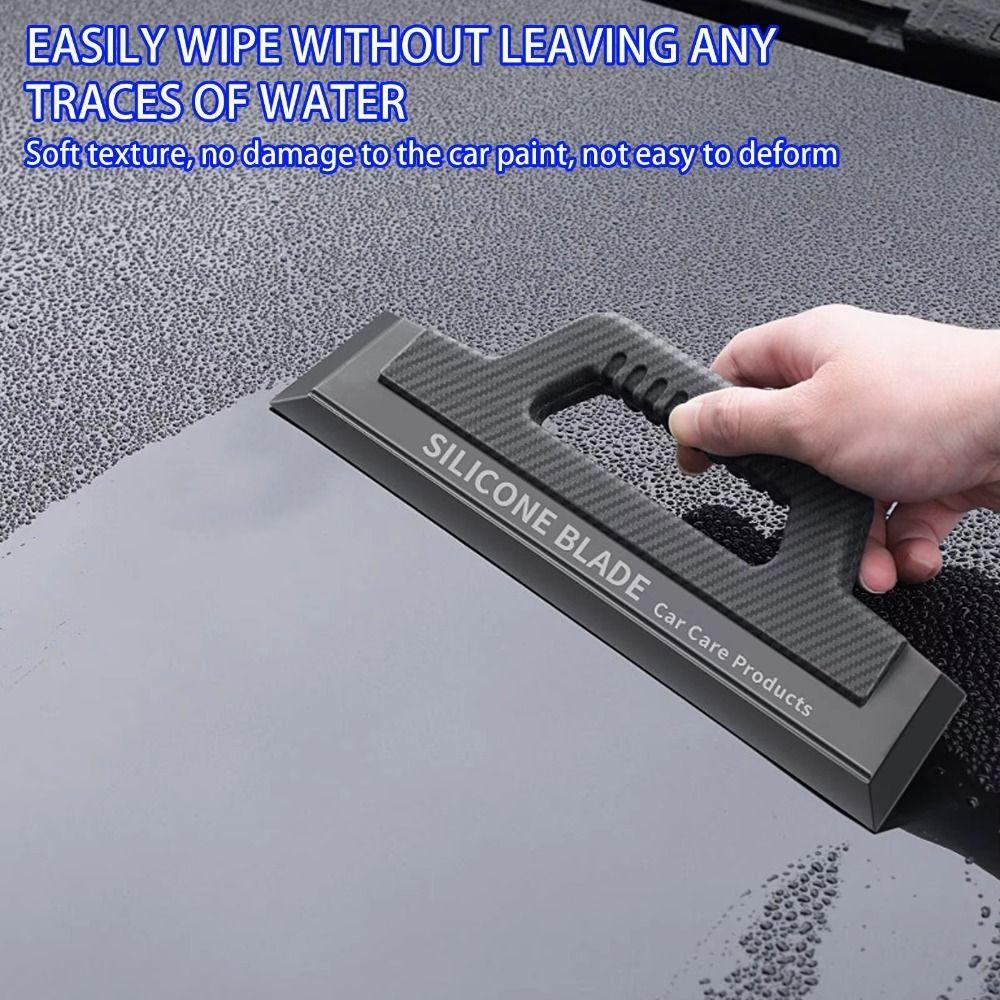Soft Window Cleaning Squeegee Efficient Windshield Cleaning Tool Car Window Scraper  Home